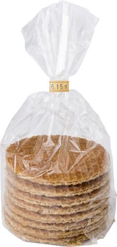 Galletas Wafels de caramelo. 8 unidades.