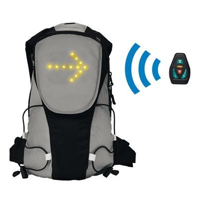 Mochila señalizacion con LED