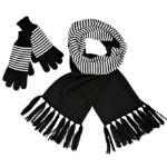Bufandas y guantes