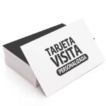 Tarjetas de visita y cartelería